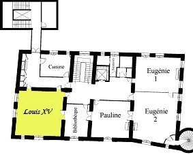 Plan Salle Louis XV