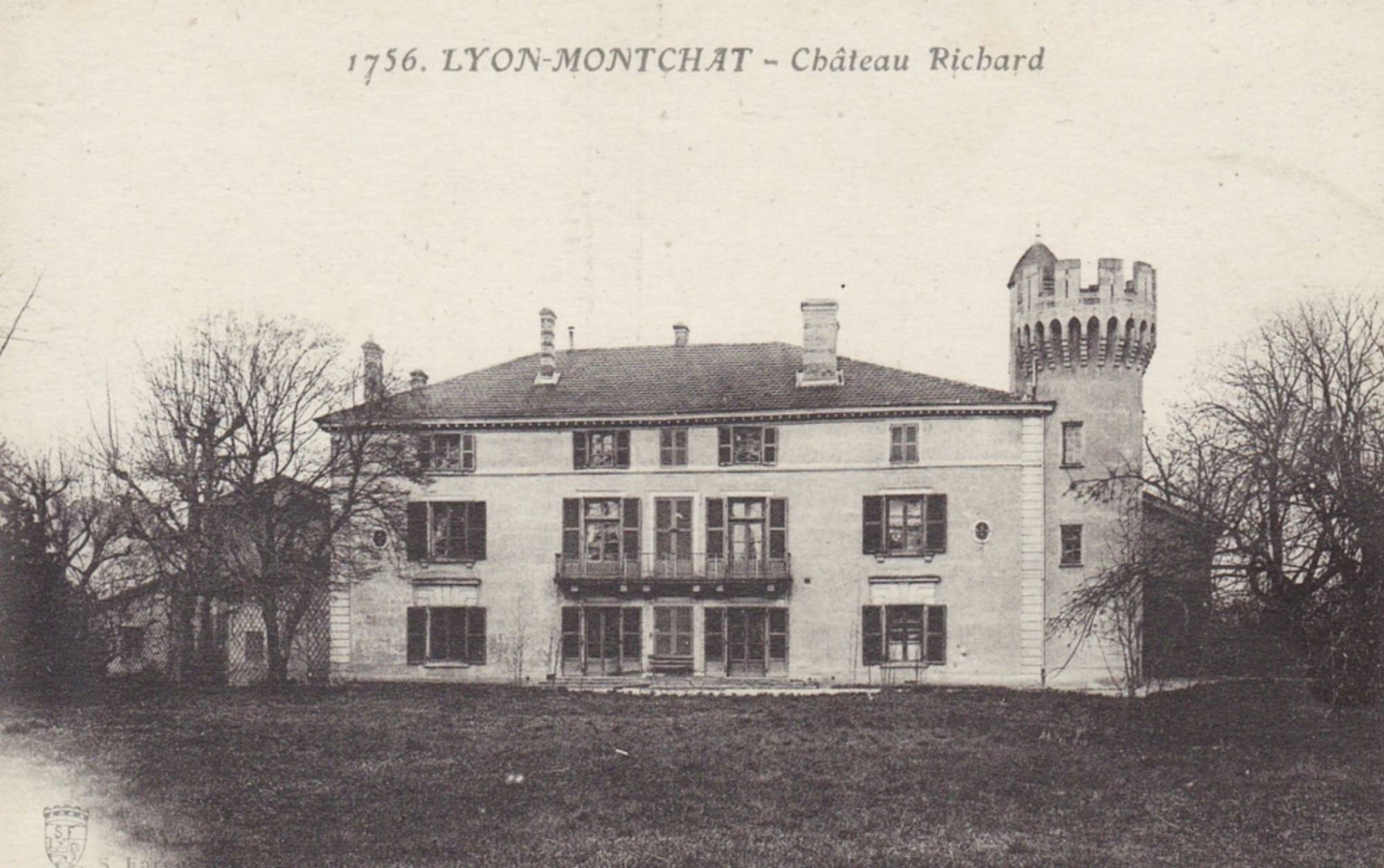 Photographie du Château de Montchat en 1756